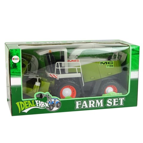 ZIELONY KOMBAJN RUCHOME CZĘŚCI DUŻY HEDER DO KUKURYDZY MC 7166