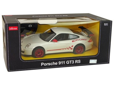 AUTO R/C PORSCHE 911 GT3 RS 1:14 RASTAR BIAŁE