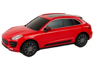 AUTO R/C PORSCHE MACAN TURBO 1:24 RASTAR CZERWONY