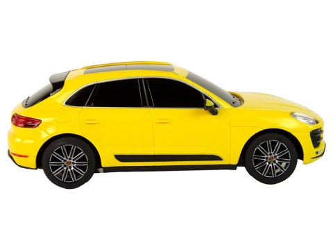 AUTO R/C PORSCHE MACAN TURBO 1:24 RASTAR ŻÓŁTY