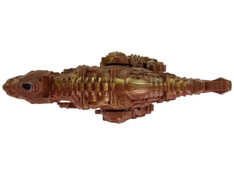 DINOZAUR ZDALNIE STEROWANY ZIEJE PARA WODNA PROJEKTOR BRĄZOWY