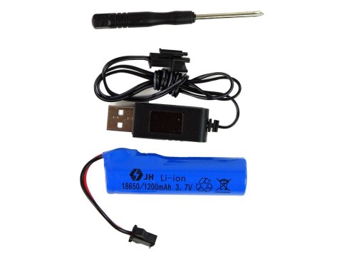 DUŻA ZDALNIE STEROWANA KOPARKA GĄSIENICOWA ŻÓŁTA