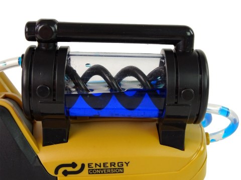 DUŻA ZDALNIE STEROWANA KOPARKA GĄSIENICOWA ŻÓŁTA