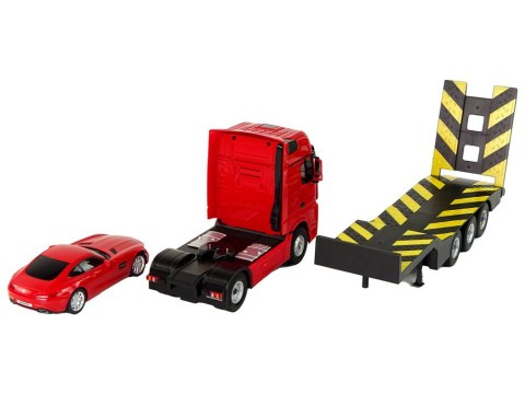 LAWETA AUTKO R/C MERCEDES-BENZ 1:26 CZERWONE