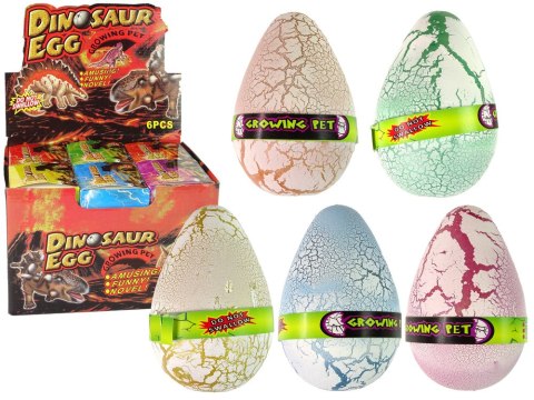 ROSNĄCE JAJO DINOZAURA 12 CM