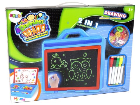 TABLICA DO RYSOWANIA GLOWING PAINT 2W1 MAGNETYCZNA