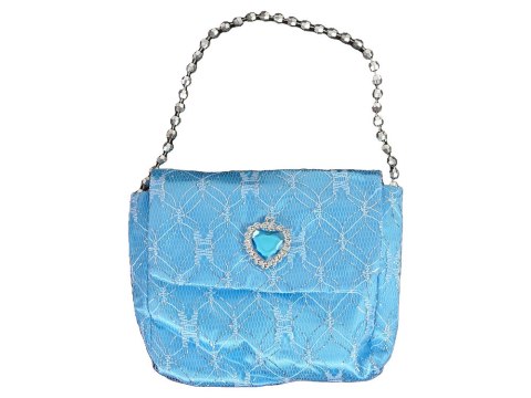 ZESTAW DLA MAŁEJ KSIĘŻNICZKI KORONA BAL KARNAWAŁOWY NIEBIESKI AKCESORIA