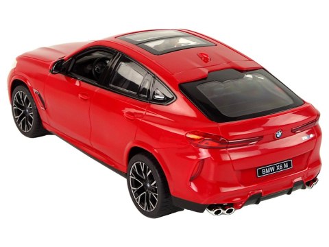 AUTO R/C BMW X6 M 1:14 RASTAR CZERWONE