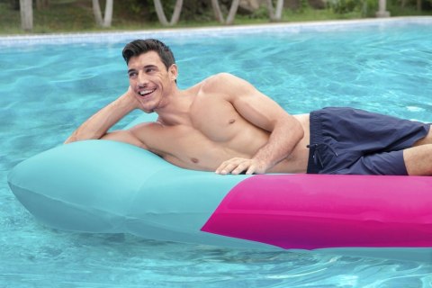 DMUCHANY MATERAC Z POKROWCEM 200 X 129 CM BESTWAY 43305