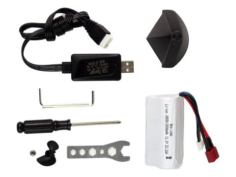 MOTORÓWKA R/C 2,4G ŻÓŁTA 35 KM/H