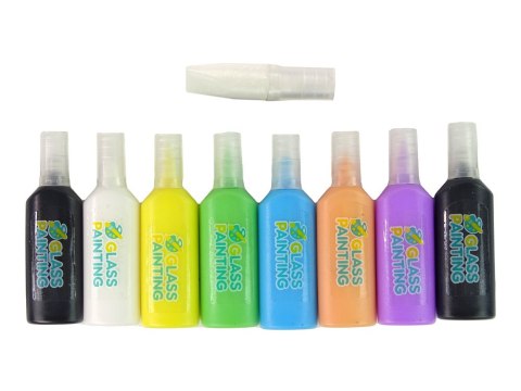 NAKLEJKI NA OKNO MEBLE JEDNOROŻEC DIY 8 KOLORÓW BROKAT