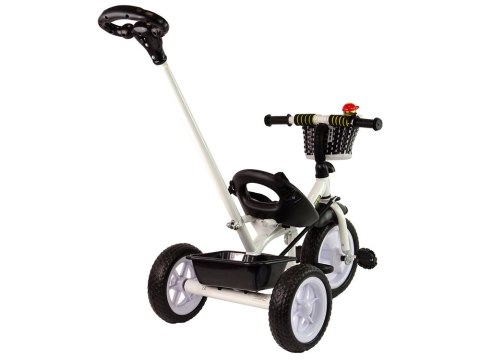 ROWER TRÓJKOŁOWY PRO100 CZARNY KOSZYK KOŁA EVA