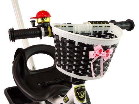 ROWER TRÓJKOŁOWY PRO100 CZARNY KOSZYK KOŁA EVA