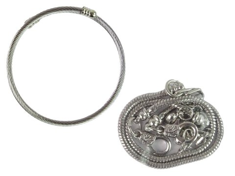 ZESTAW BRANSOLETEK, ŁAŃCUSZKÓW ORAZ KOLOROWYCH KORALIKÓW DO BIŻUTERII