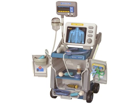 ZESTAW MAŁEGO DOKTORA STETOSKOP ŚWIATŁA RÓŻOWY