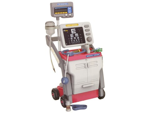 ZESTAW MAŁEGO DOKTORA STETOSKOP ŚWIATŁA RÓŻOWY