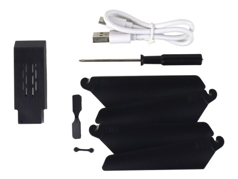 ALUMINIOWY HELIKOPTER RC 2.4G NIEBIESKI 15 MINUT LOTU