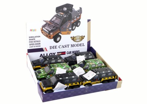 AUTO POJAZD Z ARMATĄ W ŚRODKU DŹWIĘK ŚWIATŁA 3 KOLORY