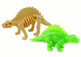 DUŻE JAJO DINOZAURA 2 FIGURKI JAJKO DINOZAURY 9 CM