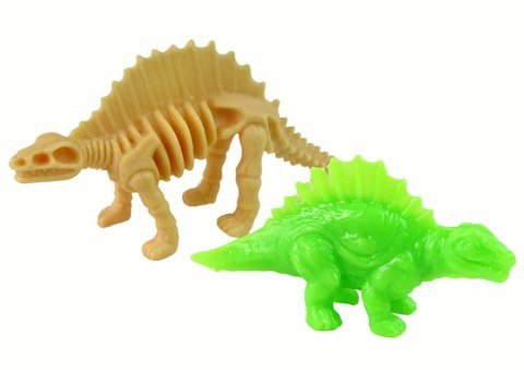 DUŻE JAJO DINOZAURA 2 FIGURKI JAJKO DINOZAURY 9 CM