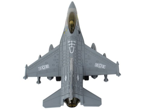 MODEL SAMOLOTU Z NAPĘDEM FRYKCYJNYM GRANATOWY LUB SZARY