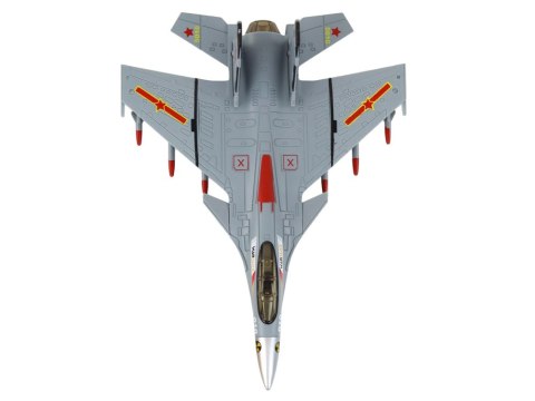 MODEL SAMOLOTU Z NAPĘDEM FRYKCYJNYM SZARY CZARNY LUB ŻÓŁTY