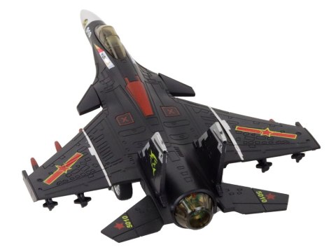 MODEL SAMOLOTU Z NAPĘDEM FRYKCYJNYM SZARY CZARNY LUB ŻÓŁTY