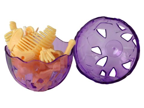 OTWIERANE JAJO DINOZAURA FIGURKA ŻÓŁTA 4 KOLORY 9 CM