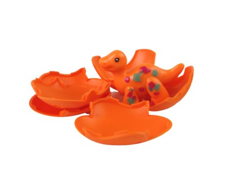 PĘKAJĄCE JAJO DINOZAURÓW LOSOWANIE KOLOROWE SKORUPA 12 ELE.