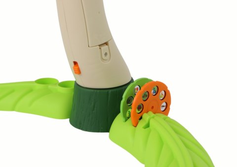 PROJEKTOR DO RYSOWANIA DINOZAUR DŹWIĘKI AKCESORIA