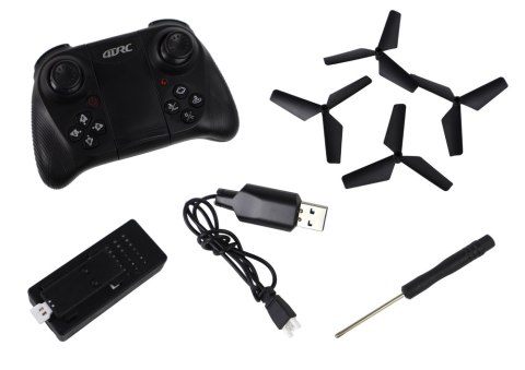 QUADCOPTER RC MYŚLIWIEC SAMOLOT ZDALNIE STEROWANY CZERWONY