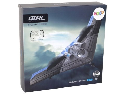 SAMOLOT R/C 4D-G4 ŚWIATŁA NIEBIESKI CZARNY