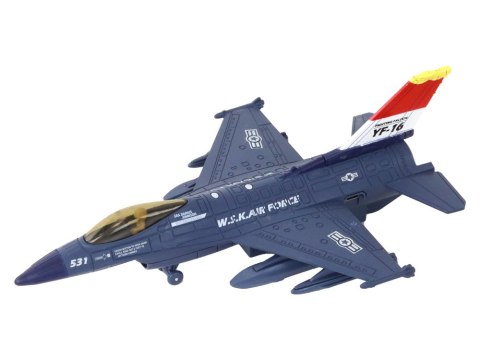 SAMOLOT WOJSKOWY MYŚLIWIEC DŹWIĘK ŚWIATŁA MORO