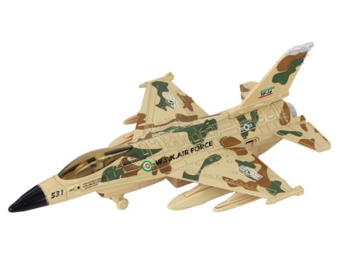 SAMOLOT WOJSKOWY MYŚLIWIEC DŹWIĘK ŚWIATŁA MORO