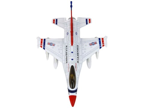 SAMOLOT WOJSKOWY MYŚLIWIEC DŹWIĘK ŚWIATŁA MORO