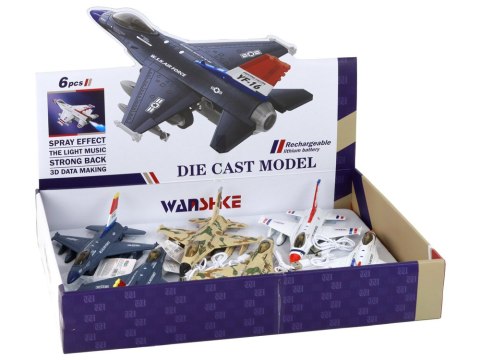 SAMOLOT WOJSKOWY MYŚLIWIEC DŹWIĘK ŚWIATŁA MORO