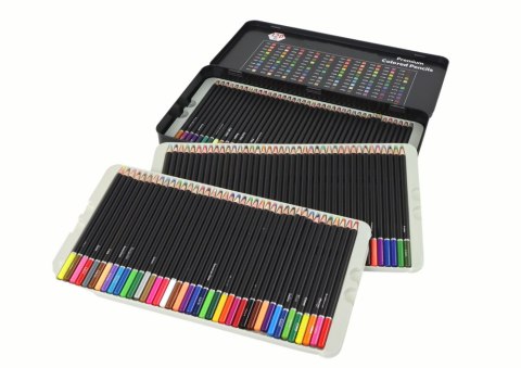 ZESTAW KREDEK PREMIUM 120SZT. RÓŻNE ODCIENIE LISTA KOLORÓW