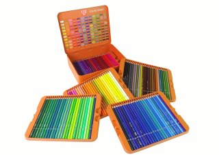ZESTAW MAŁEGO ARTYSTY 120SZT. KREDEK W ORGANIZERZE