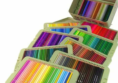 ZESTAW MAŁEGO ARTYSTY 300SZT. KREDEK W ORGANIZERZE