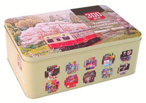 ZESTAW MAŁEGO ARTYSTY 300SZT. KREDEK W ORGANIZERZE