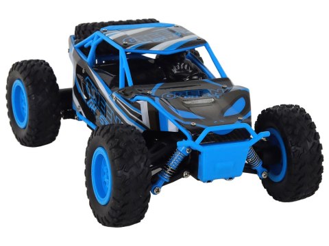 AUTKO TERENOWE ZDALNIE STEROWANE R/C 1:24 NIEBIESKIE