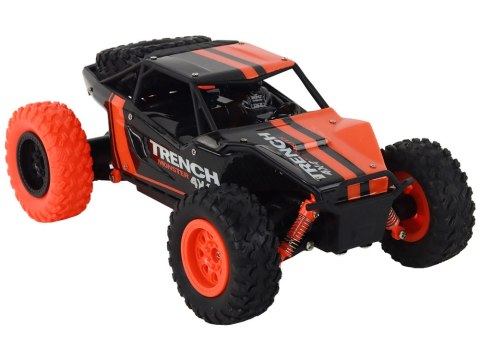 AUTKO TERENOWE ZDALNIE STEROWANE R/C 1:24 POMARAŃCZOWE