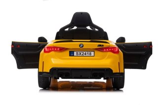 AUTO NA AKUMULATOR BMW M4 ZÓŁTE