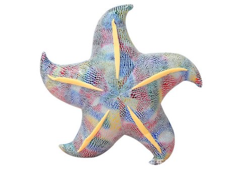 MASKOTKA PLUSZOWA ROZGWIAZDA NIEBIESKA PODUSZKA 45 CM