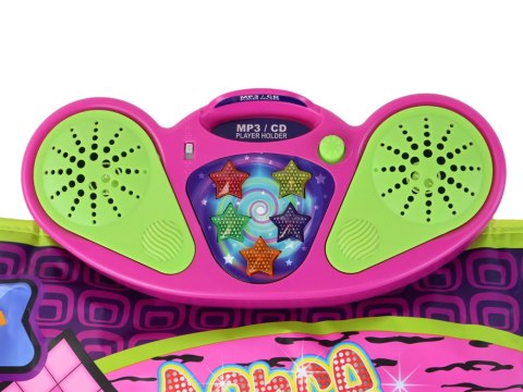 MATA TANECZNA DLA DZIECI NA BATERIE ŚWIATŁA DŹWIĘKI DO TAŃCA 91CM X 93CM