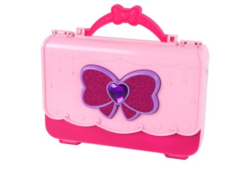 WALIZKA Z AKCESORIAMI DO PAZNOKCI MANICURE NAKLEJKI TIPSY