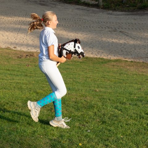 HOBBY HORSE SKIPPI A5 TARANTOWATY - BIAŁO BRĄZOWY - PREZENT DZIEŃ DZIECKA