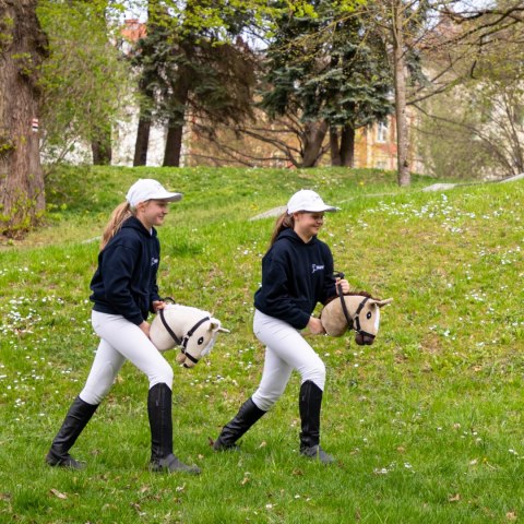 HOBBY HORSE SKIPPI KARMEL A3 - KANTAR I WODZE W ZESTAWIE - BEŻOWY