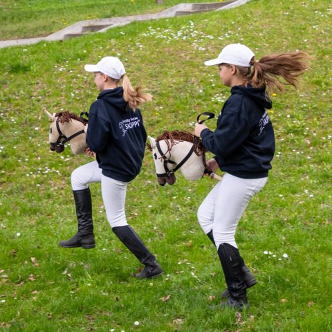 HOBBY HORSE SKIPPI KARMEL A3 - KANTAR I WODZE W ZESTAWIE - BEŻOWY