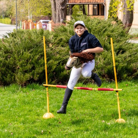 HOBBY HORSE SKIPPI KARMEL A3 - KANTAR I WODZE W ZESTAWIE - BEŻOWY